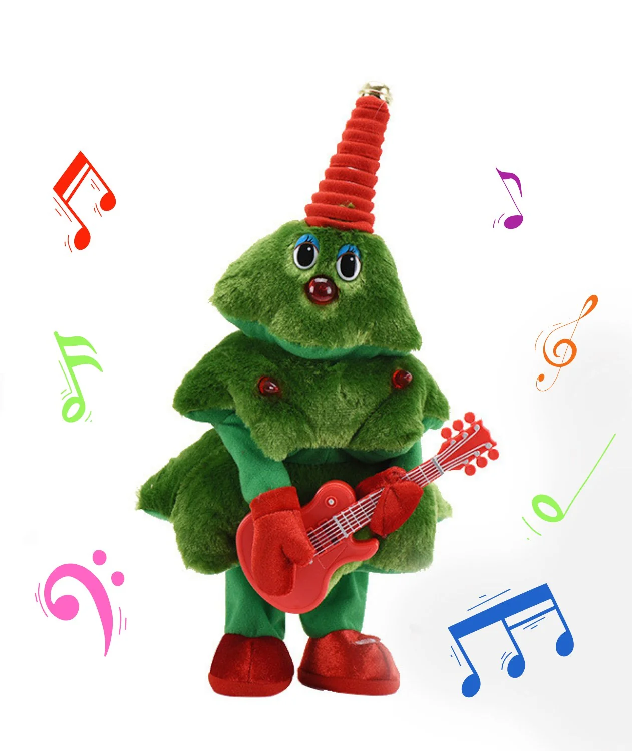 🎵🎄Sing and Dance Rock Christmas Tree Toy🎸🎷 - Image 5