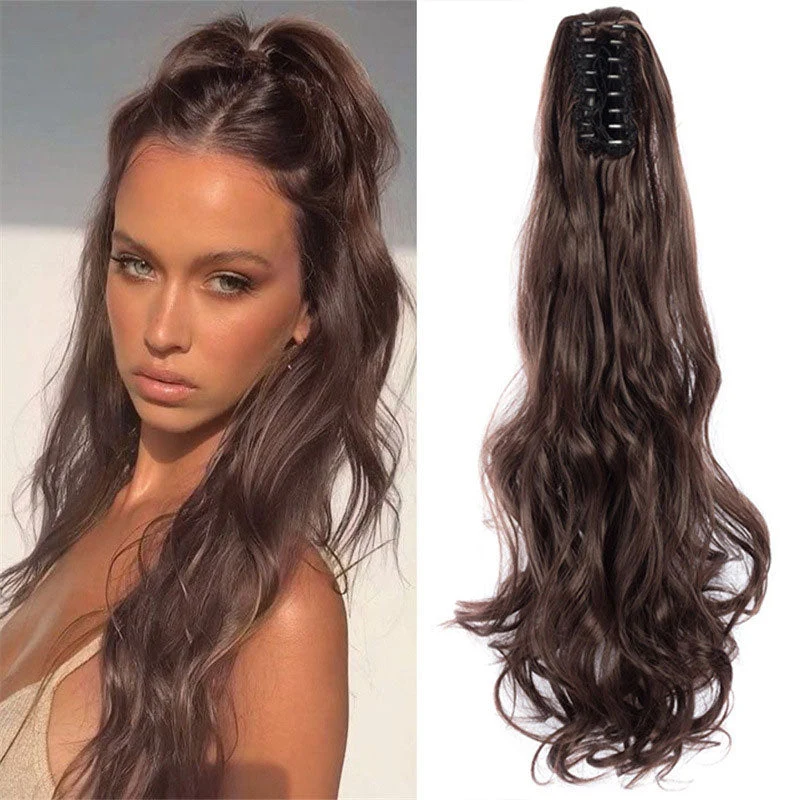 Clip-on Wavy Ponytail Extension - Image 10