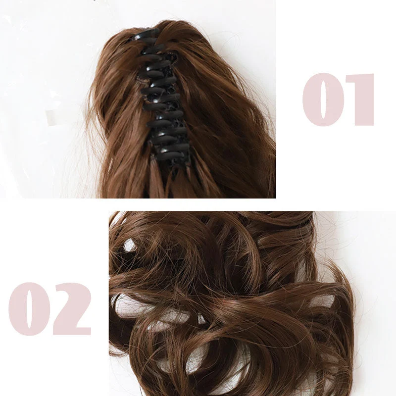 Clip-on Wavy Ponytail Extension - Image 11