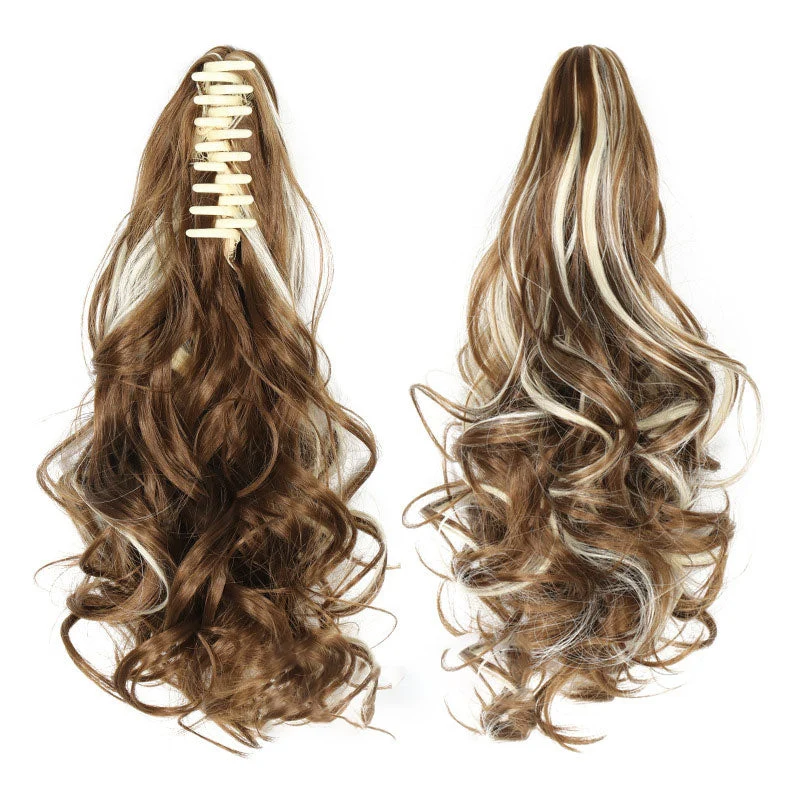 Clip-on Wavy Ponytail Extension - Image 15