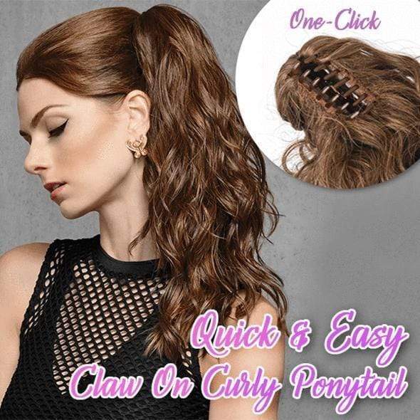 Clip-on Wavy Ponytail Extension - Image 2