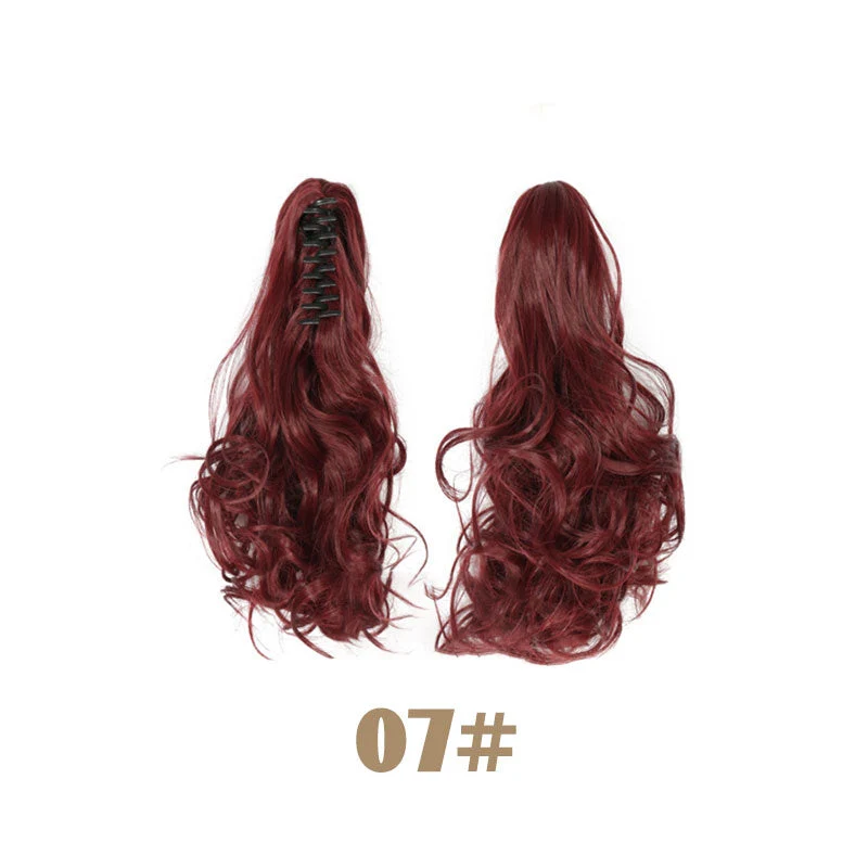 Clip-on Wavy Ponytail Extension - Image 23