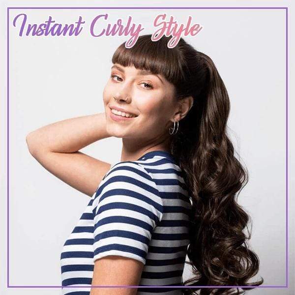 Clip-on Wavy Ponytail Extension - Image 4
