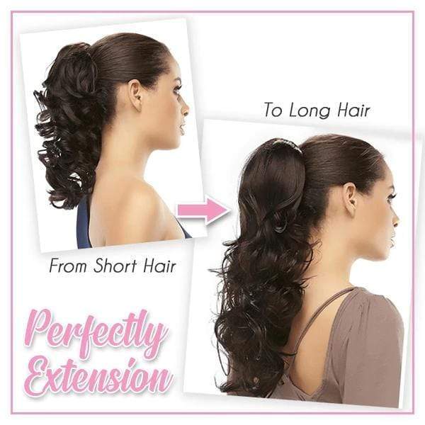 Clip-on Wavy Ponytail Extension - Image 5