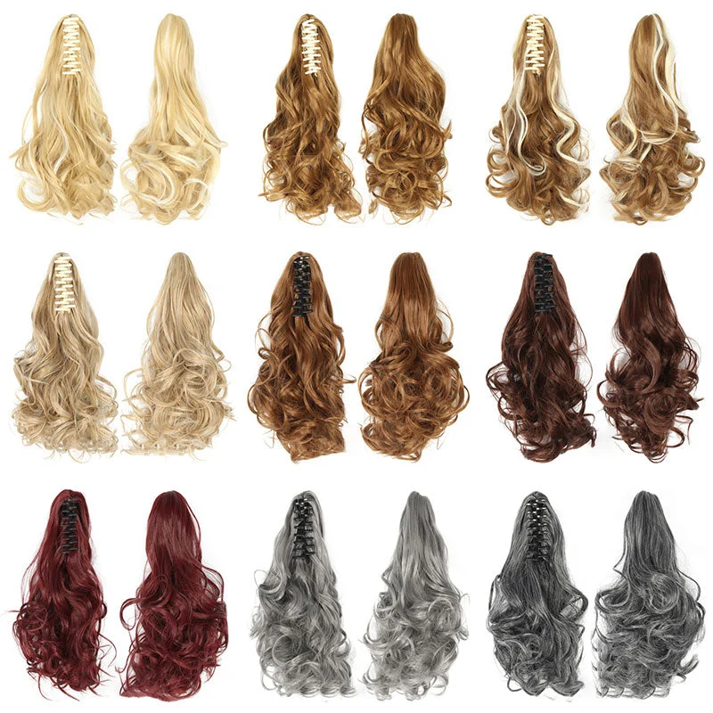 Clip-on Wavy Ponytail Extension - Image 8