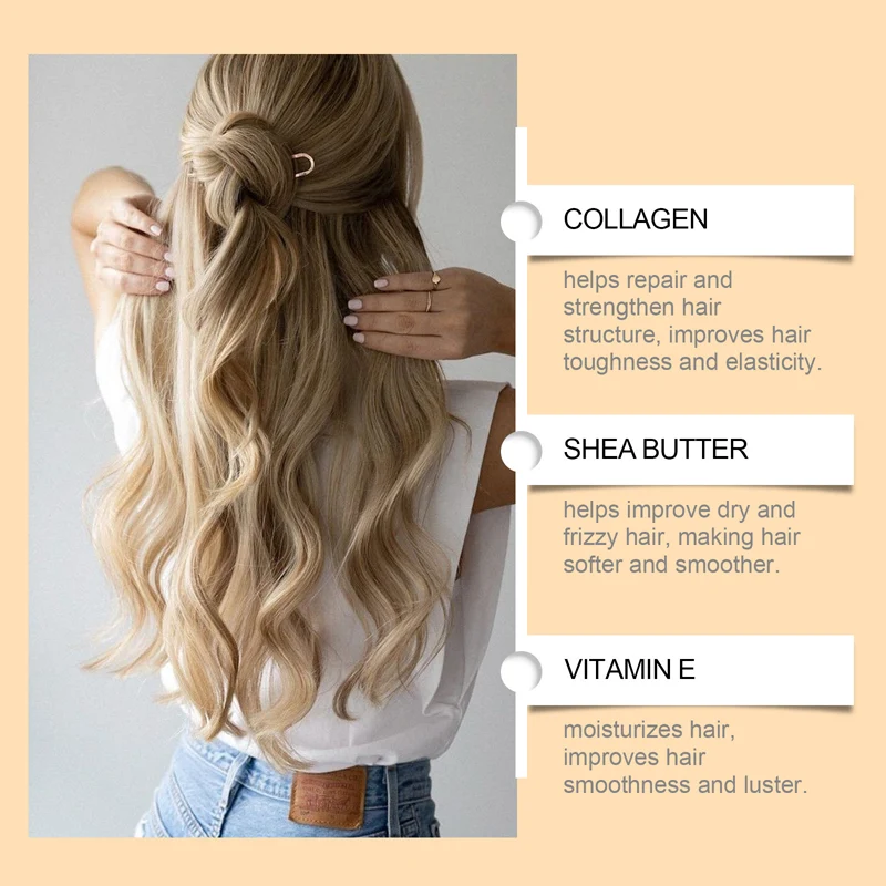 🔥Last Day 50% OFF🌸Collagen Hair Mask for Dry & Damaged Hair - Image 5