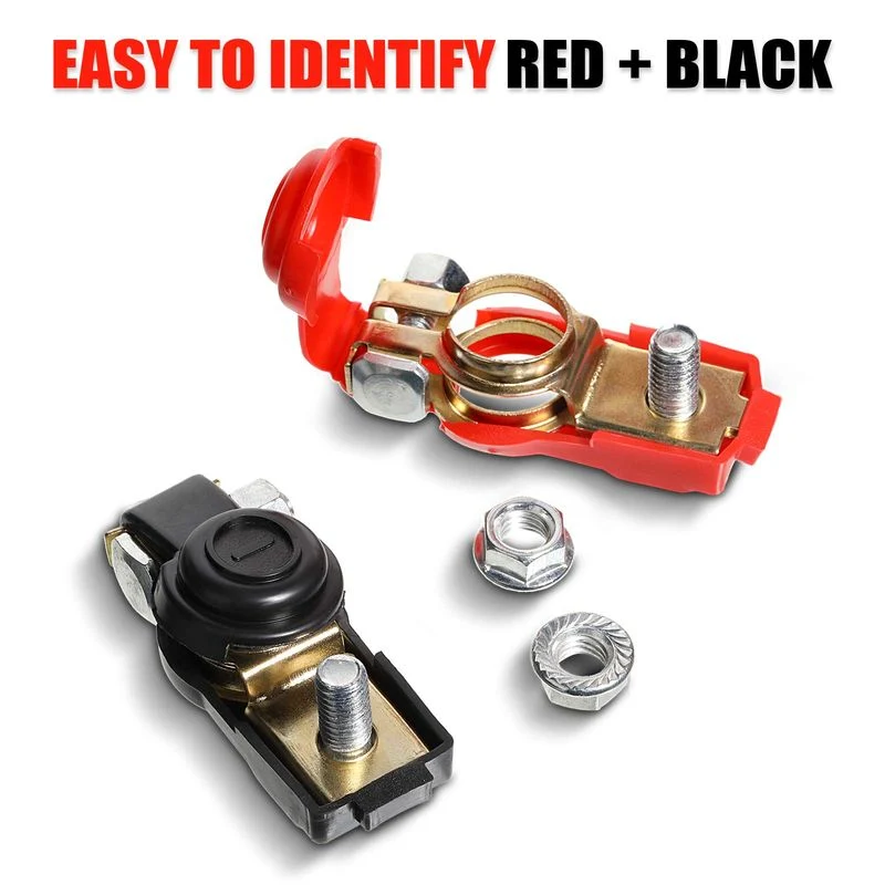 SLEEVE BATTERY CONNECTOR WITH SAFETY PLASTIC CAP - Image 2