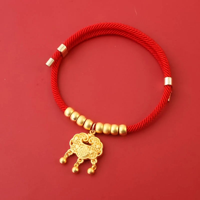 🥰Pet New Year Gold Lock Collar - Image 11