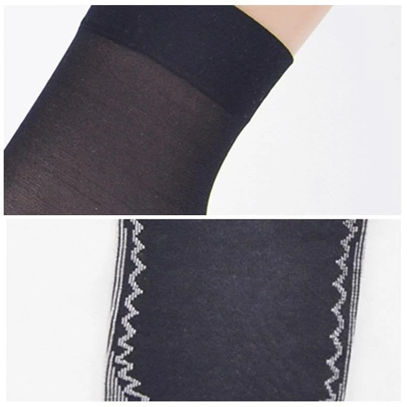 Silky Anti-Slip Cotton Socks - Image 3
