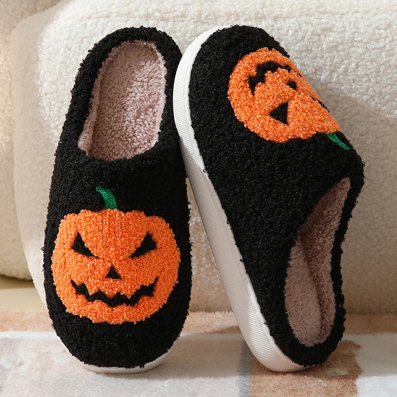 Cozy Fall Spooky Slippers - Image 10