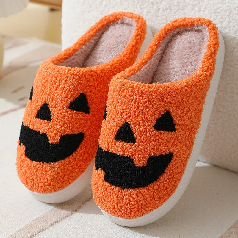 Cozy Fall Spooky Slippers - Image 2