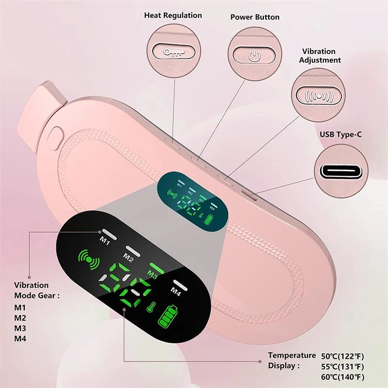 Heat&Massage Therapy Pad - (Period Cramps & Any Pains) - Image 11