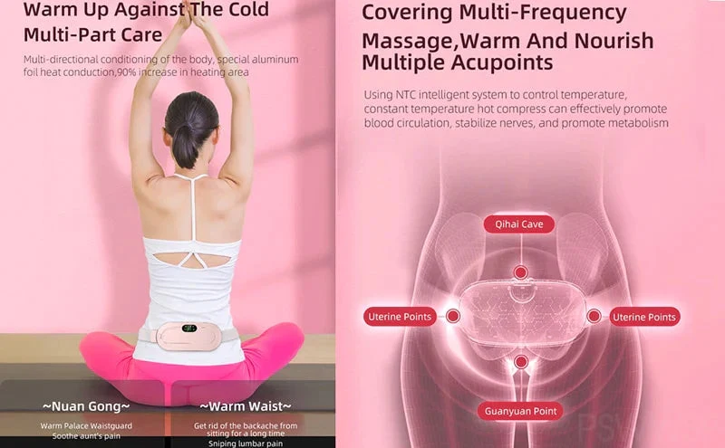 Heat&Massage Therapy Pad - (Period Cramps & Any Pains) - Image 13
