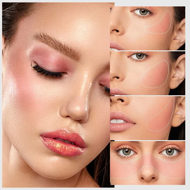 ❤️Black Goddess NANA - Dreamy Pearl Cheese Blush, Glow Even with a Natural Look! - Image 6