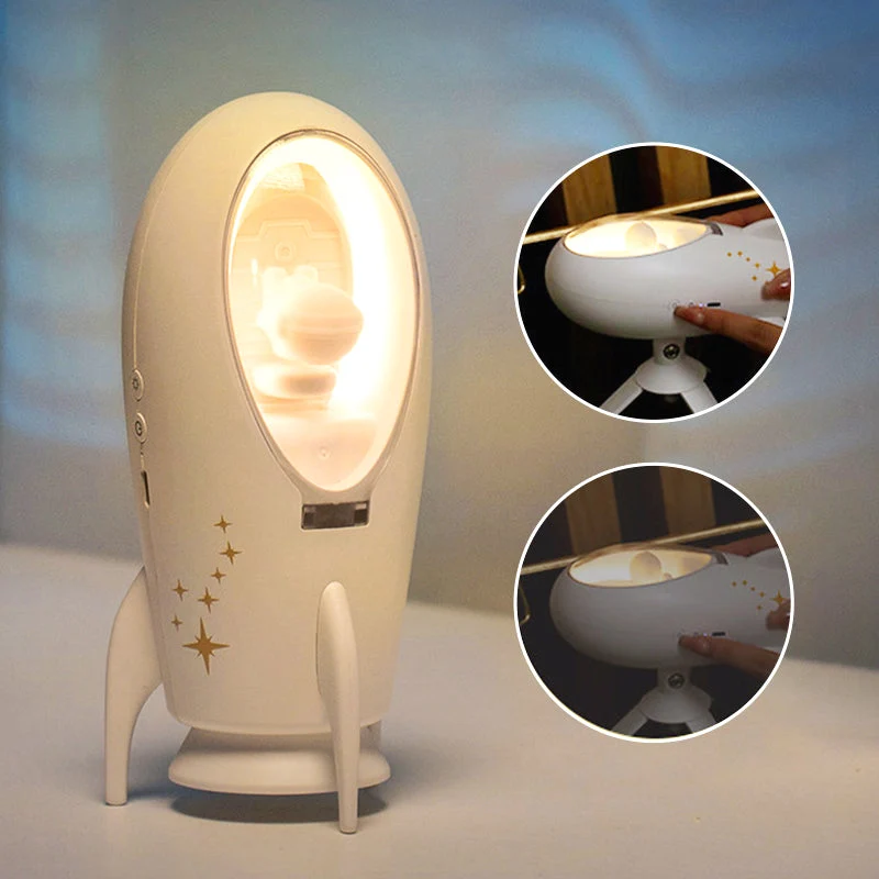 [Creative Gift] Rocket Style Wireless Desktop Mini Stereo - Image 3