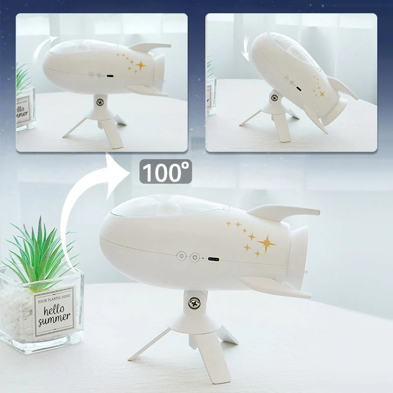 [Creative Gift] Rocket Style Wireless Desktop Mini Stereo - Image 4