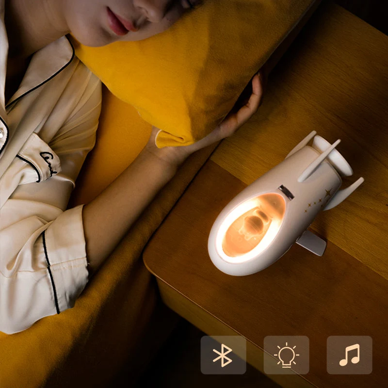 [Creative Gift] Rocket Style Wireless Desktop Mini Stereo - Image 7