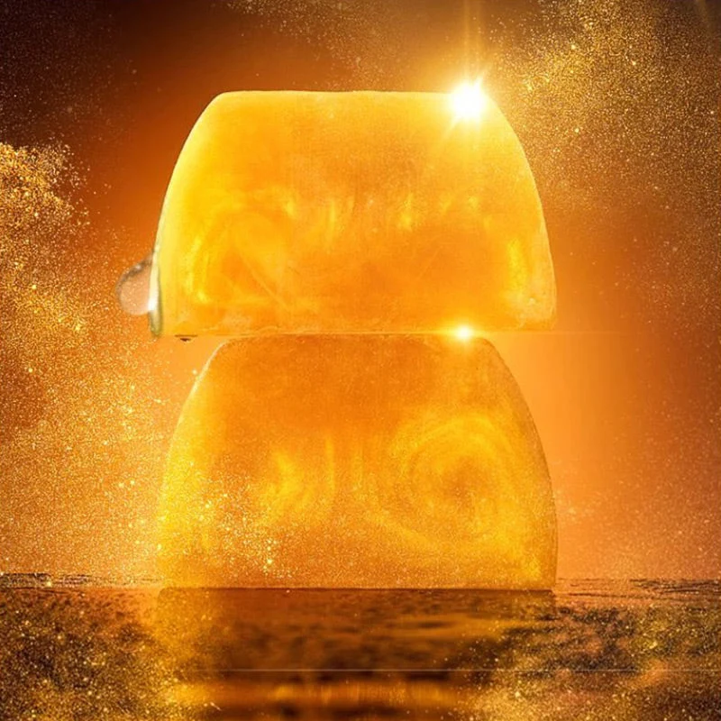 Deep Cleansing Moisturizing Golden Perfume Soap - Image 12