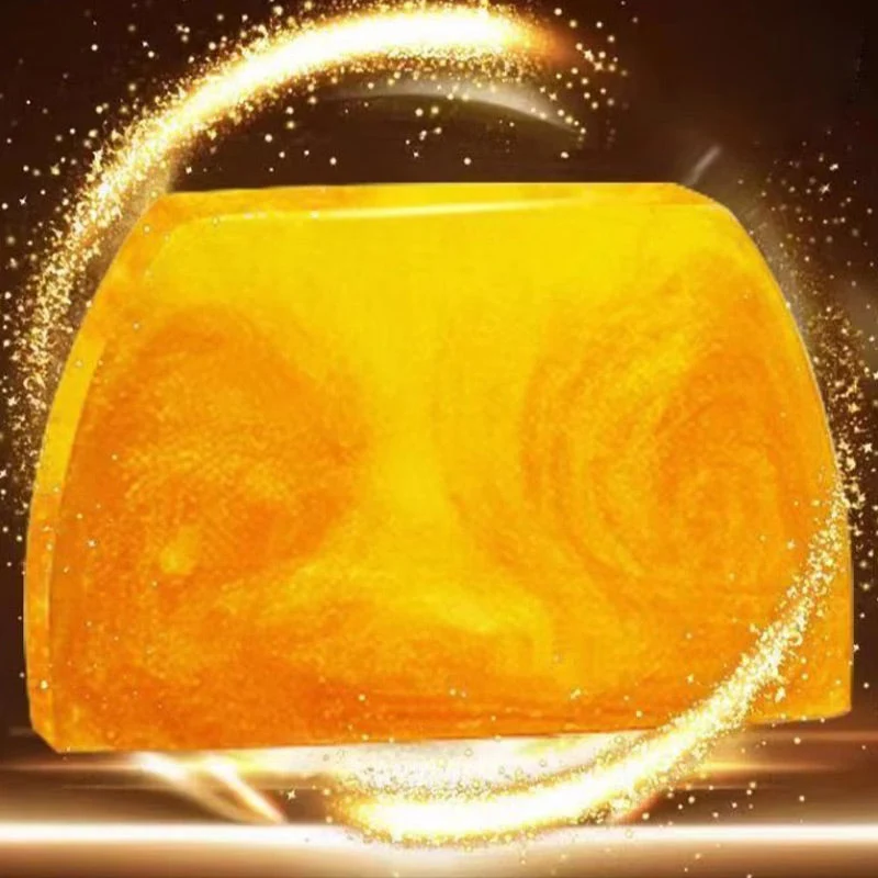 Deep Cleansing Moisturizing Golden Perfume Soap - Image 9