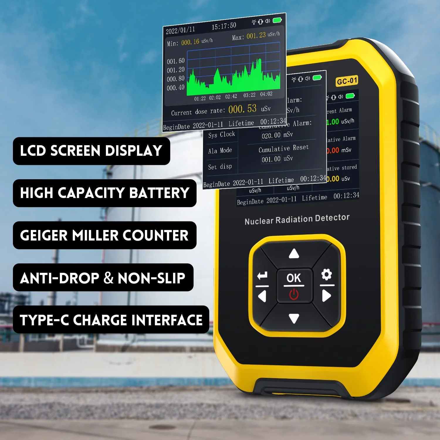 Geiger counter nuclear radiation detector - Image 5