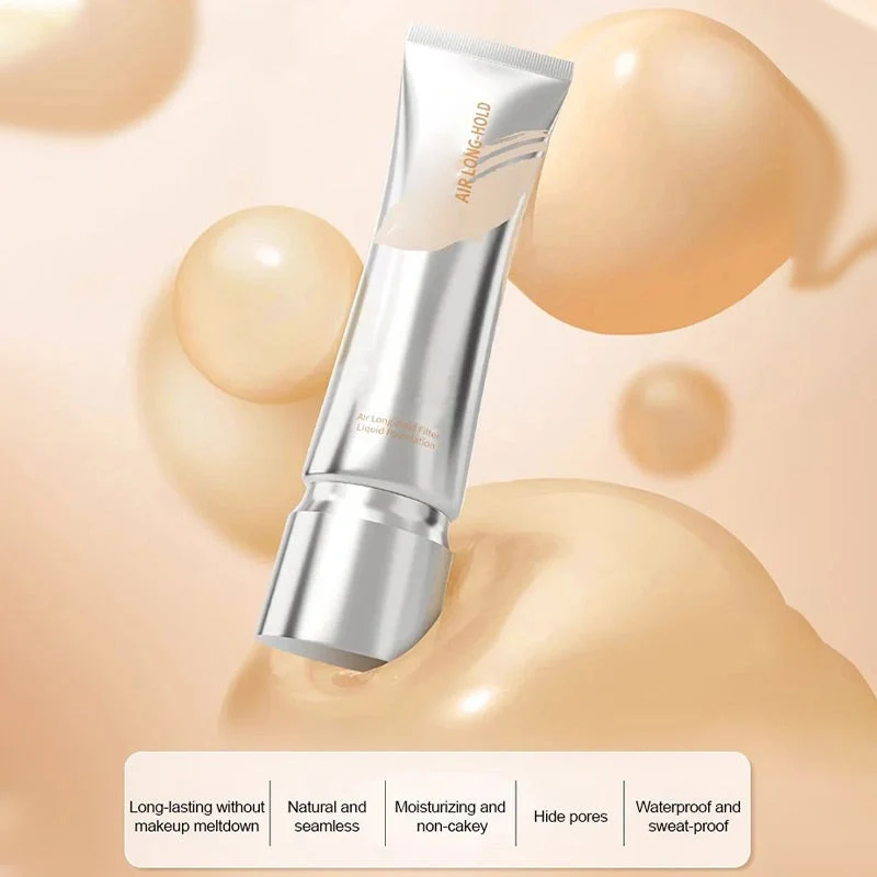 Long Lasting Full Coverage Liquid Foundation - Image 2