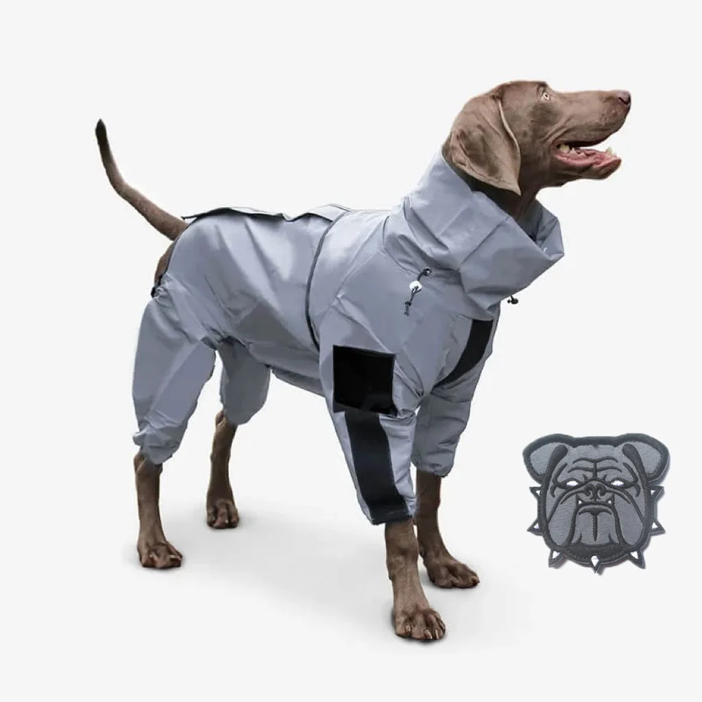 Reflective All-weather Waterproof Dog Rain Coat - Image 9