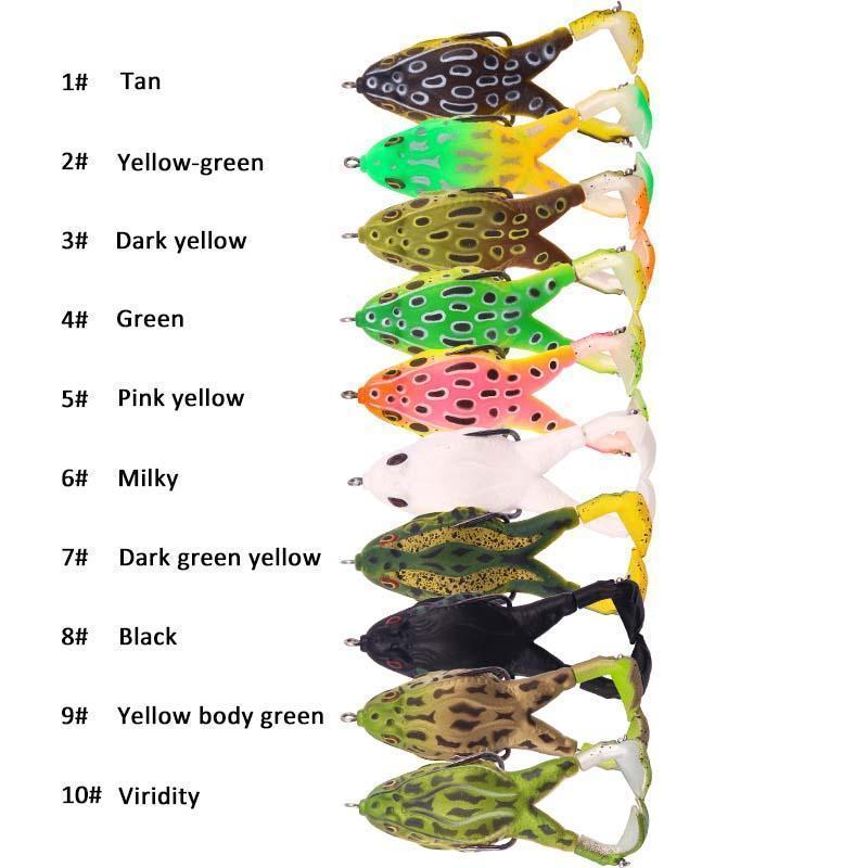 🎁Father's Day Pre Sale🐠Double Propeller Frog Soft Bait - Image 17