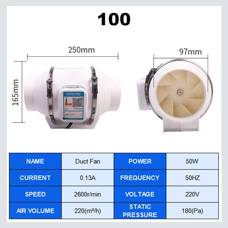 Pressurized Duct Fan✈️Free shipping on all styles📦 - Image 10