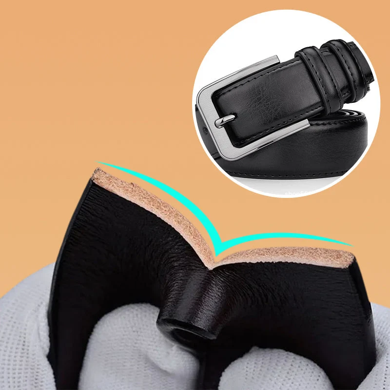 Durable Vintage Fashion Pin Buckle PU Belt - Image 6