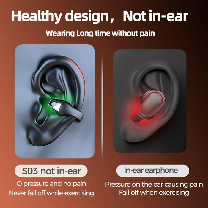 🎁Last Day Promotion 49% OFF🎁 2023 Wireless Ear Clip Bone Conduction Headphones🎧 - Image 3