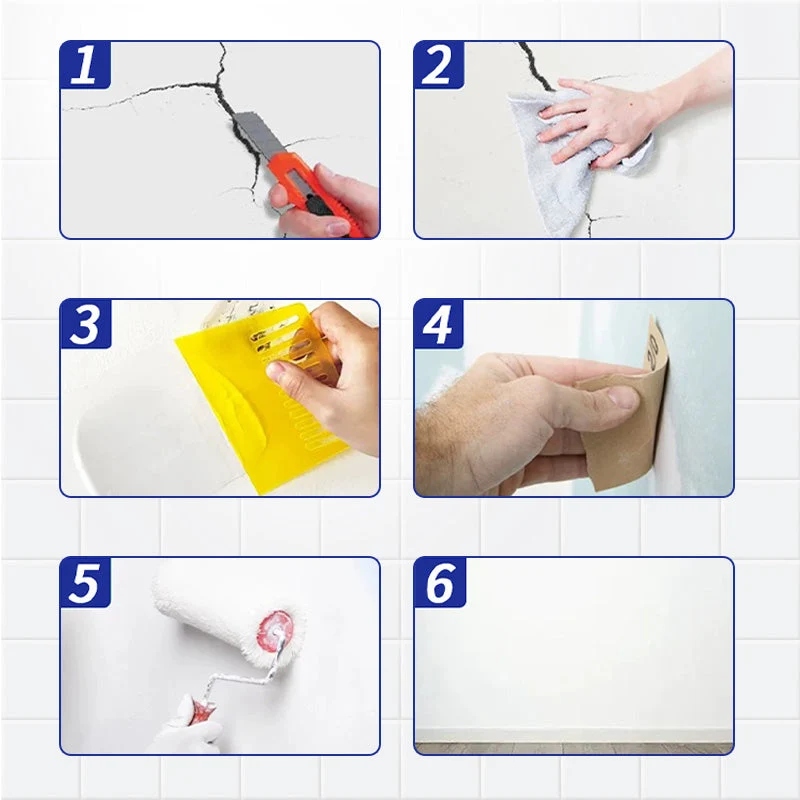 ⏳Time-limited 49% OFF⏰Elastic Crack Resistant Wall Repair Paste - Image 8