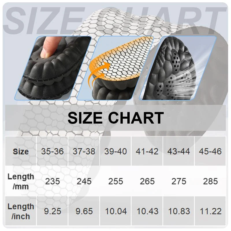 Graphene Antibacterial And Deodorant Elastic Insoles - Image 8