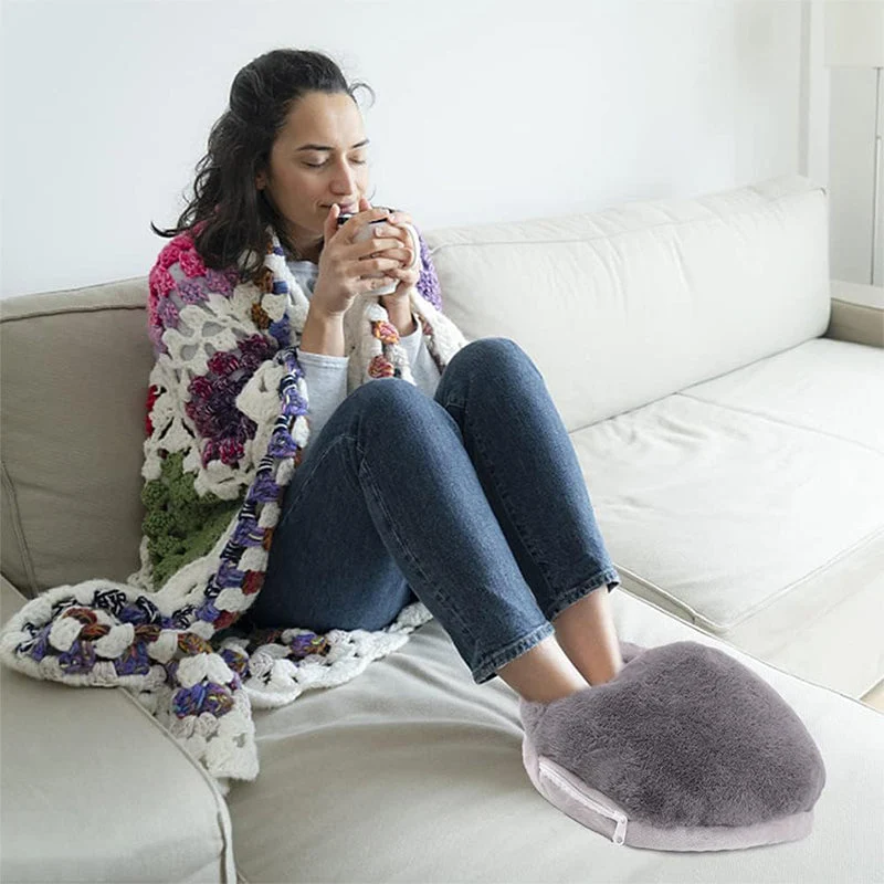 Electric Heated Plush Foot Warmer - Image 3