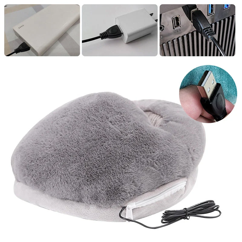 Electric Heated Plush Foot Warmer - Image 7