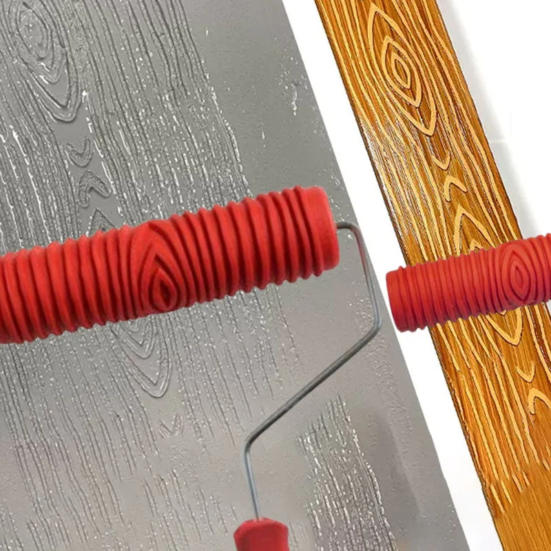 🔥2024 New Design🔥Embossing Texture Patterned Paint Roller for Wall Decoration - Image 3