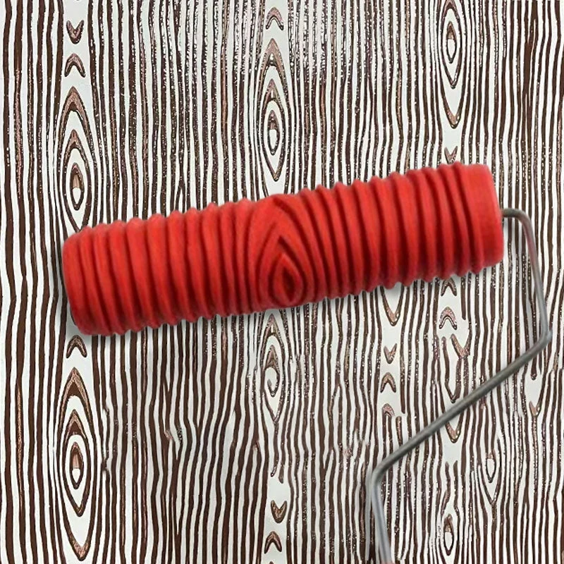 🔥2024 New Design🔥Embossing Texture Patterned Paint Roller for Wall Decoration - Image 4