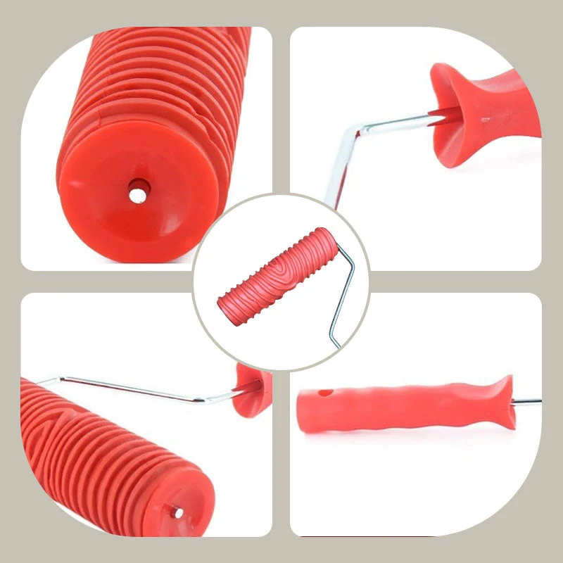 🔥2024 New Design🔥Embossing Texture Patterned Paint Roller for Wall Decoration - Image 6