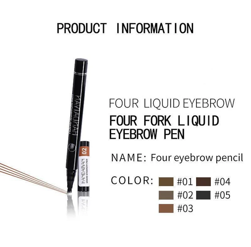 Eyebrow Tattoo Pen with a Micro Fork Tip Applicator - Image 6