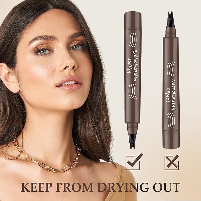 💞BUY 1 GET 1 FREE 💞Enhanced Natural Brows eyebrow pen - Image 3