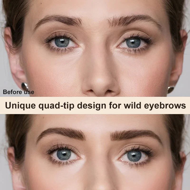 Waterproof, sweat-proof and non-smudging four-pronged eyebrow pencil - Image 7