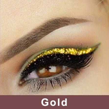 2023 New Reusable Eyeliner and Eyelash Stickers with Glitter - Image 12