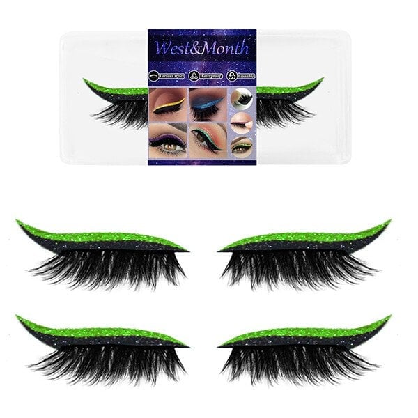 2023 New Reusable Eyeliner and Eyelash Stickers with Glitter - Image 15