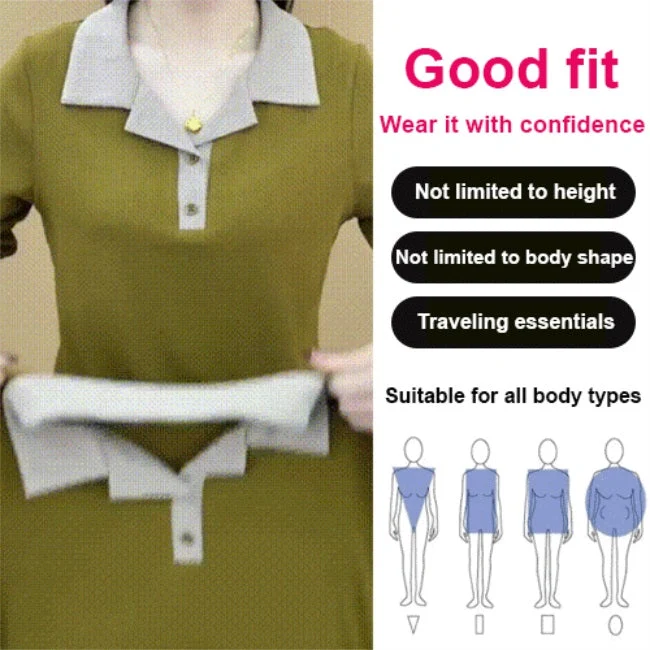 Fashionable turndown collar color splicing long-sleeved top - Image 2