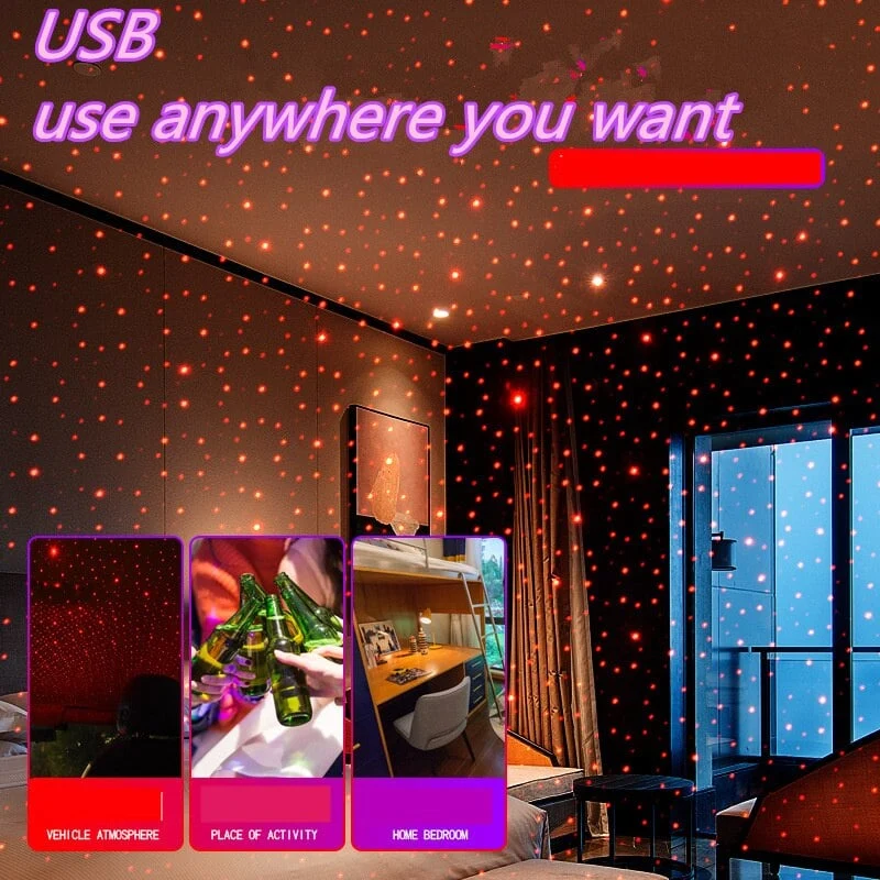 Hot Sale-2023 Latest USB Star Sky Lamp - Image 9