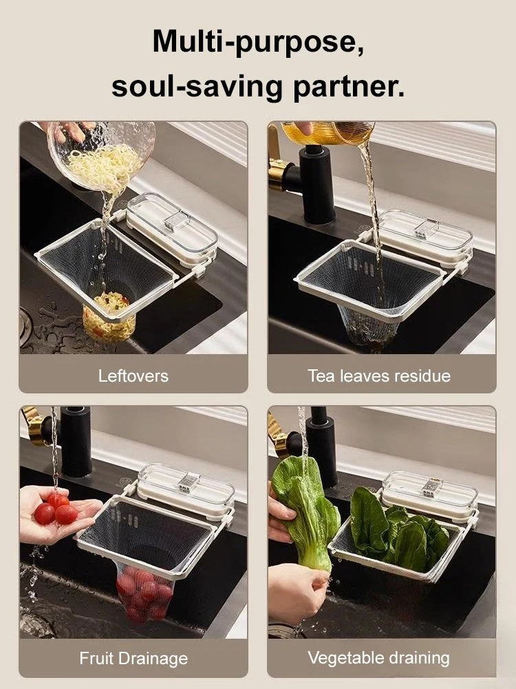 Suction Cup Sink Filter Rack - Image 4