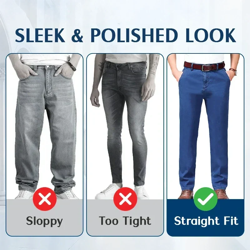 🔥Men's Slim Fit Hip Lifting Jeans🍑 - Image 4