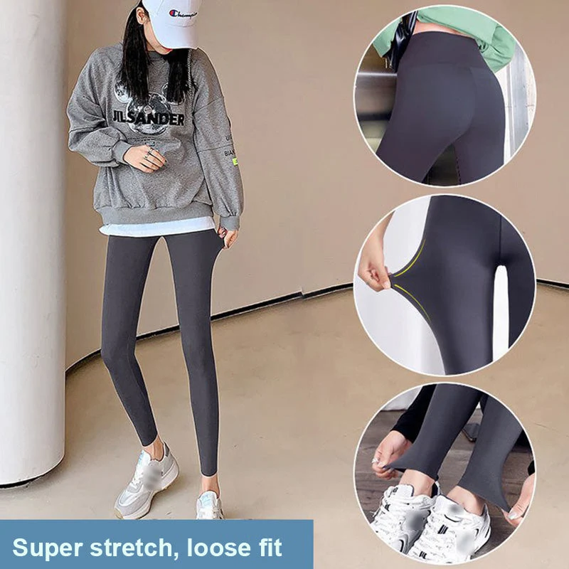 [Visually 10kg slimmer] 2023 Hot Ice Silk Cooling Mask Pants - Image 3