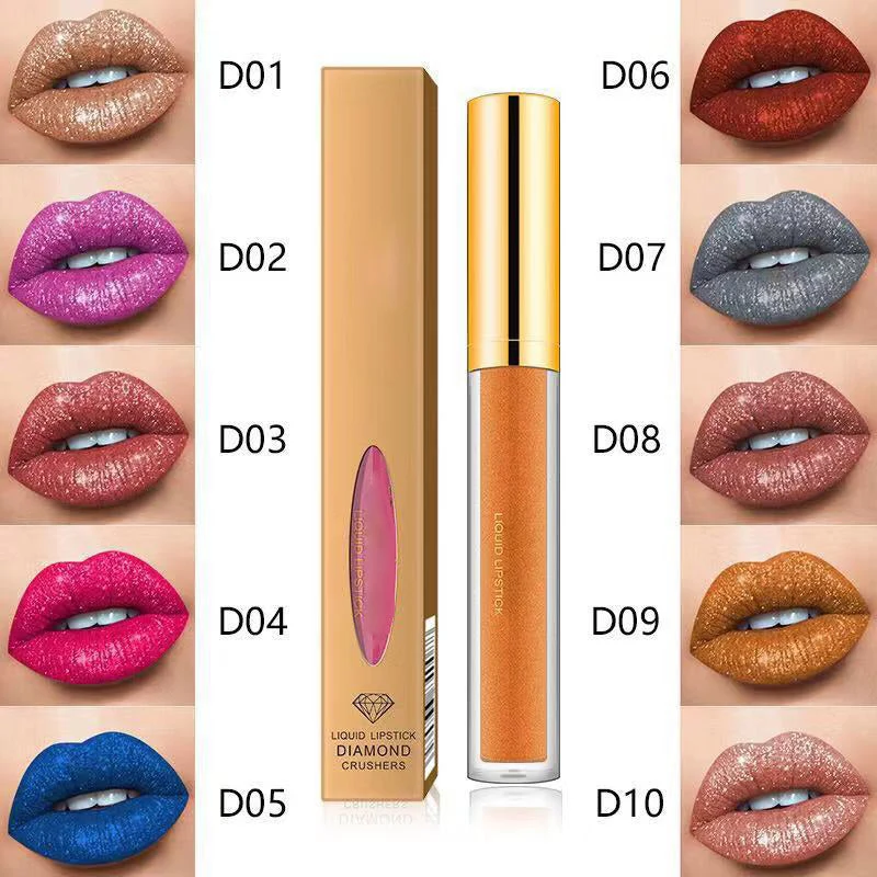 🔥NEW YEAR HOT SALE🔥Metallic Liquid Diamond Glitter Lipstick - Image 3