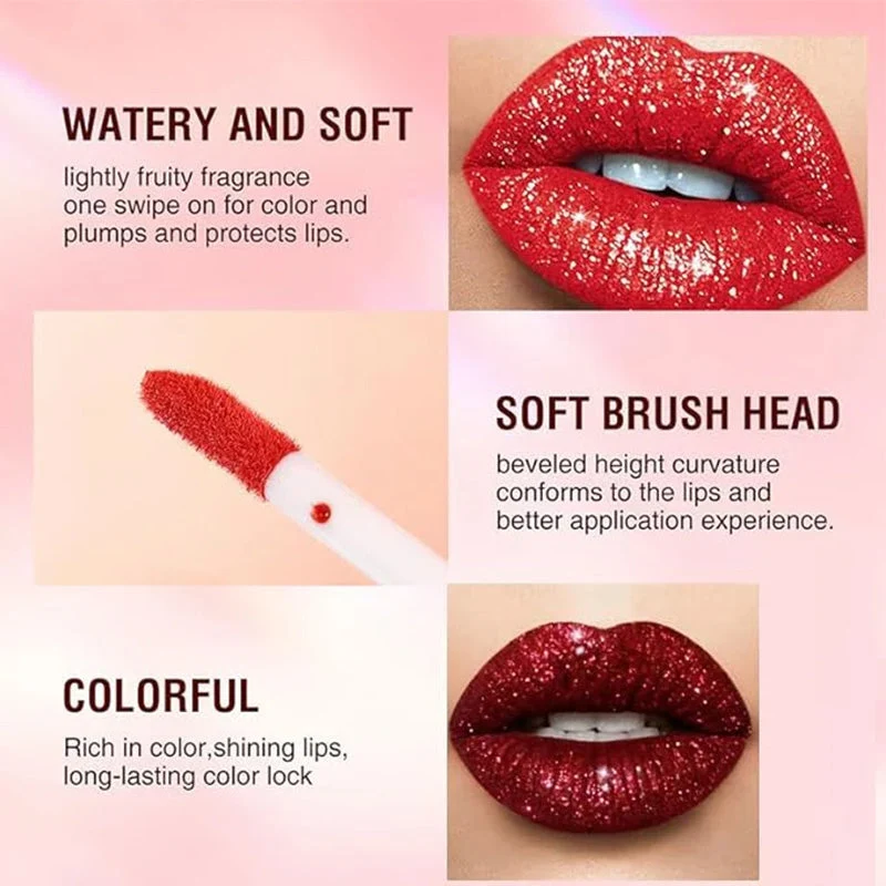 🔥NEW YEAR HOT SALE🔥Metallic Liquid Diamond Glitter Lipstick - Image 5