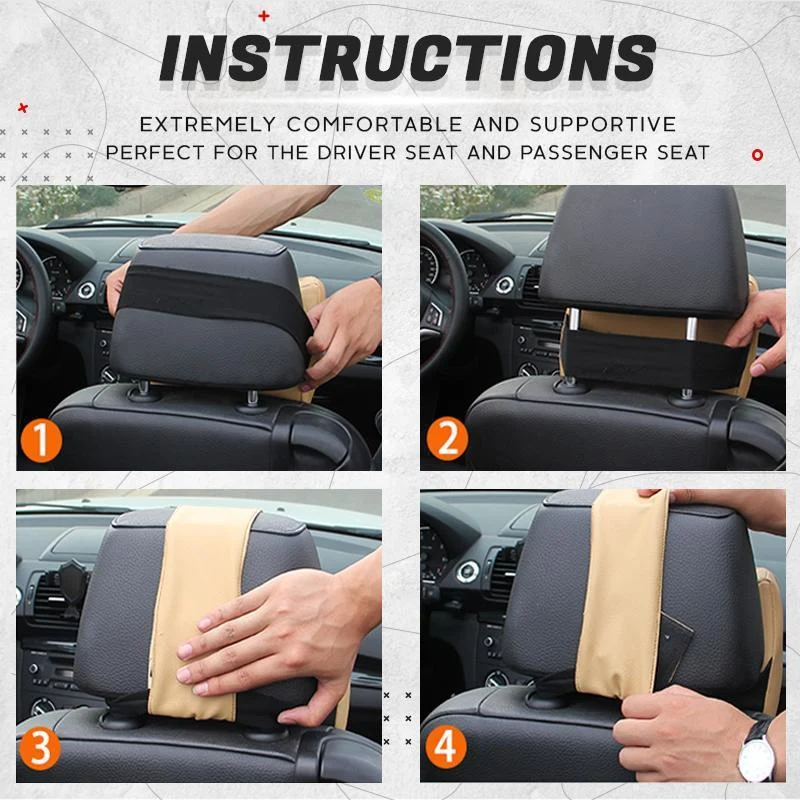 The most comfortable - car seat neck pad-Save 20% OFF - Image 8